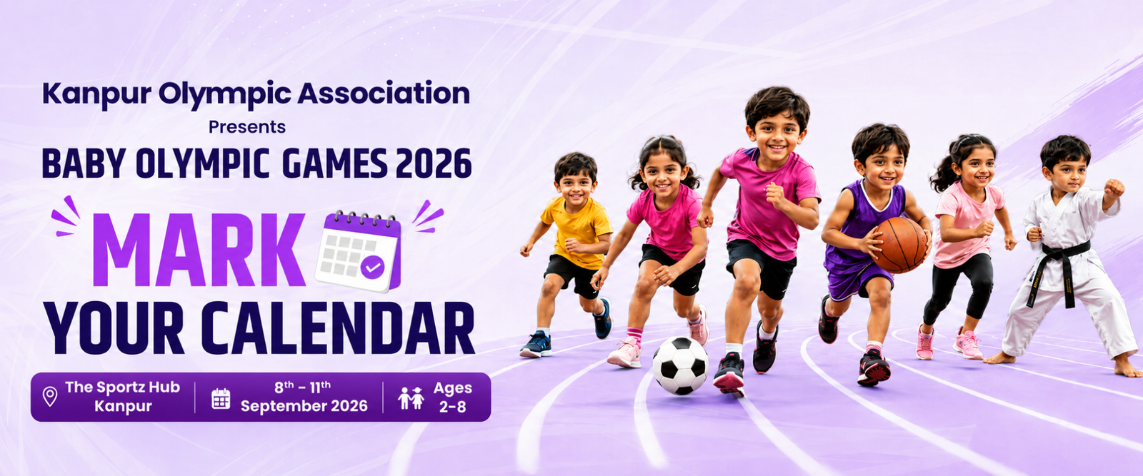 Mark Your Calendar — The Sportz Hub Kanpur 8th-11th Sept 2026